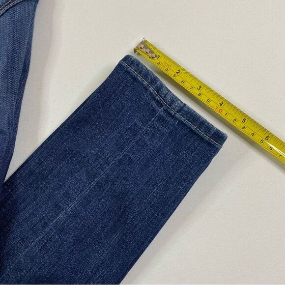 Sinclair Skinny Jeans Women's 28 Distressed Denim Mid Rise Stretch - Picture 7 of 11